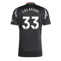 Pánský Fotbalový dres Arsenal Riccardo Calafiori #33 2024-25 Venkovní Krátký Rukáv